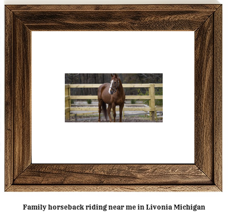 family horseback riding near me in Livonia, Michigan